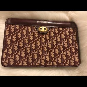 Vintage Dior Trotter Clutch